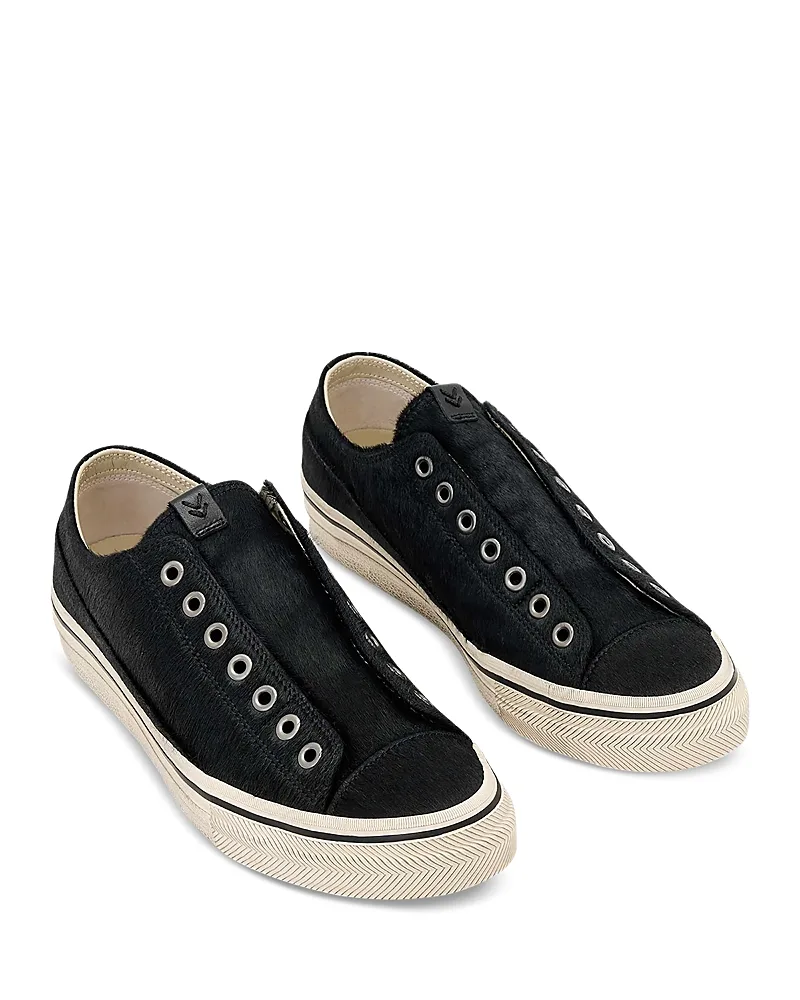 315 Vulc Laceless Calf Hair Sneakers by John Varvatos