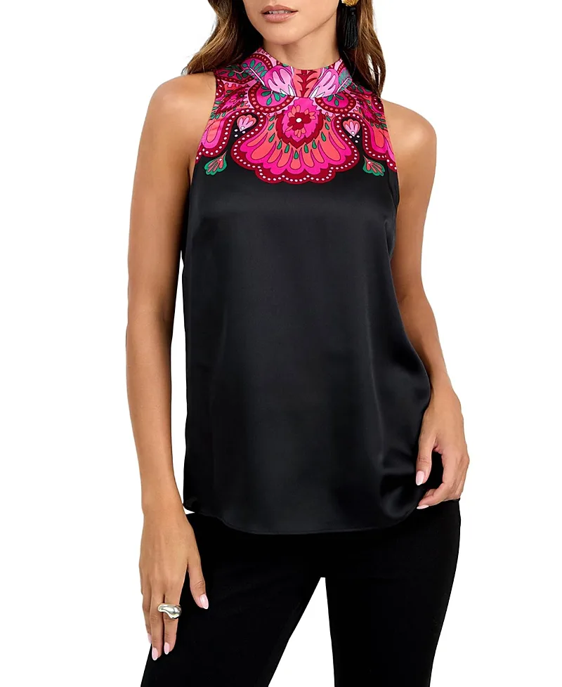 Sleeveless Loveage Top by Trina Turk