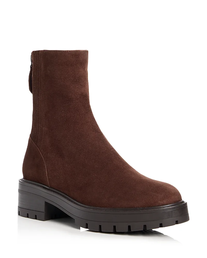 Saint Honore Combat Boots by Aquazzura