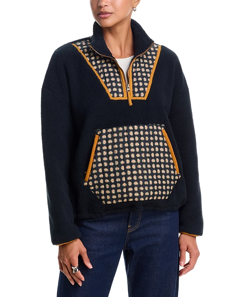 The Plush Crosswind Pullover Top by The Great