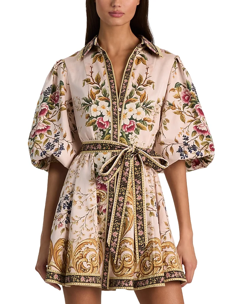 Lucy Cotton Stretch Mini Shirt Dress