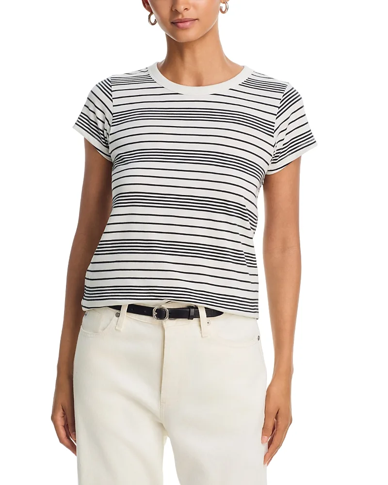 The Slub Stripe Tee by rag & bone