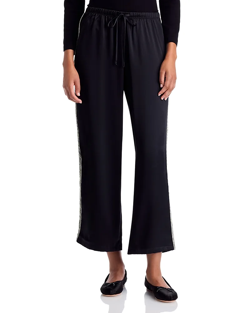 The Silk Lace Crop Pants