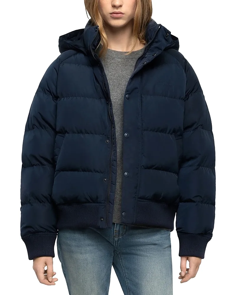 Kelis Hooded Quilted Coat by Zadig & Voltaire