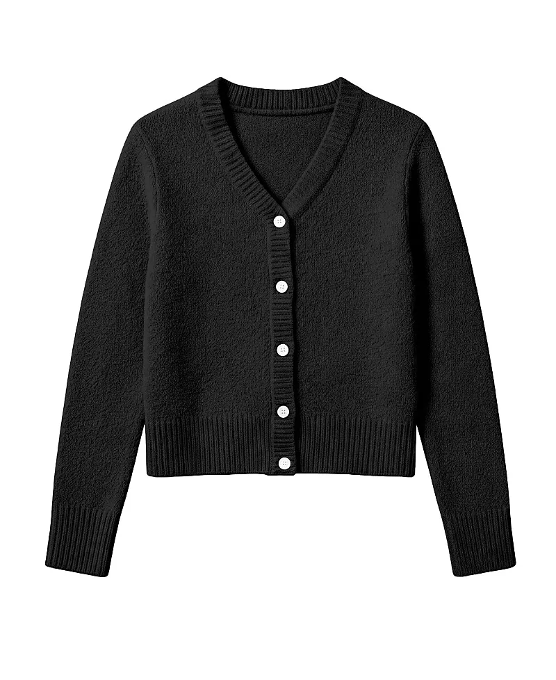 Gracie V-Neck Cardigan Sweater by Preppy Goose