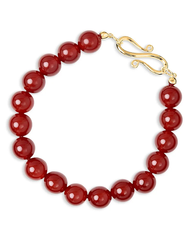 Mary Gemstone Beaded Flex Bracelet by Lie Studio