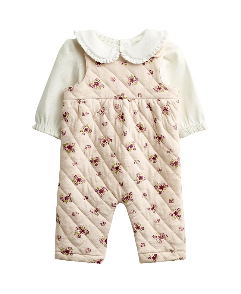 Woodland Dungaree Set by bebe