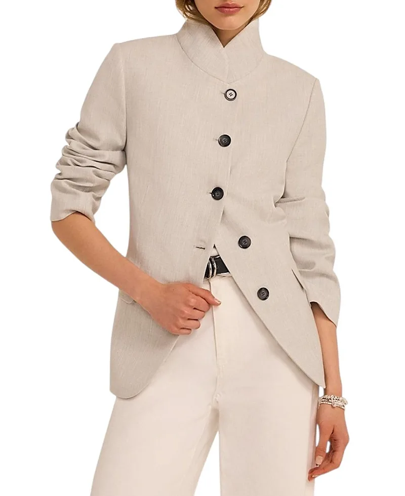 High Neck Blazer by Mint Velvet