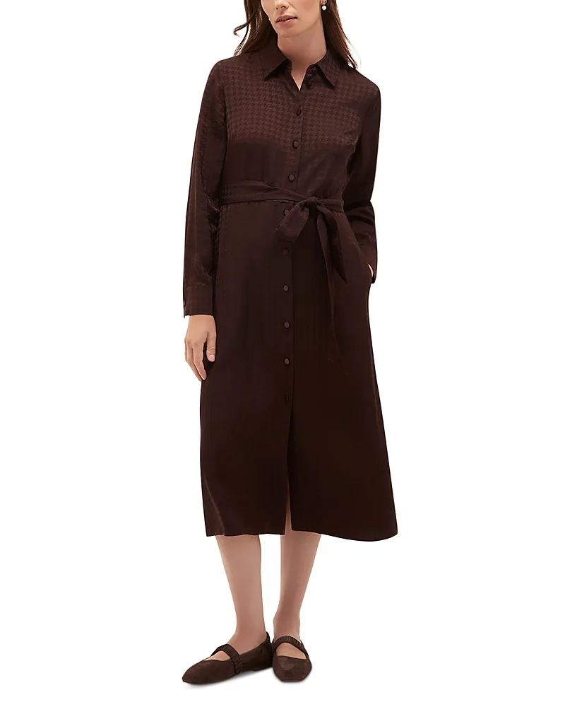 Georgianna Belted Shirt Dress by Hobbs London
