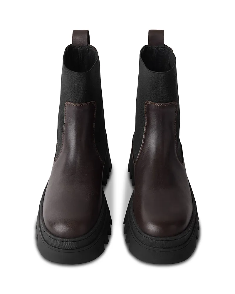 Hatton Chunky Leather Chelsea Boots by Whistles