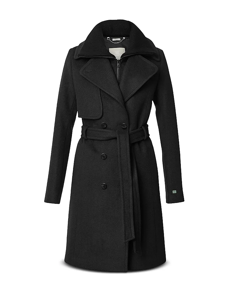 Fabianne Classic Notch Collar Coat by Soia & Kyo