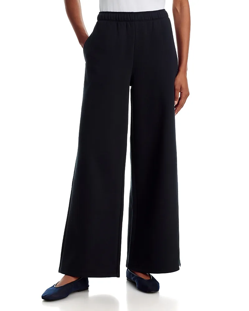 Ceramic Fleece Wide Leg Sweatpants