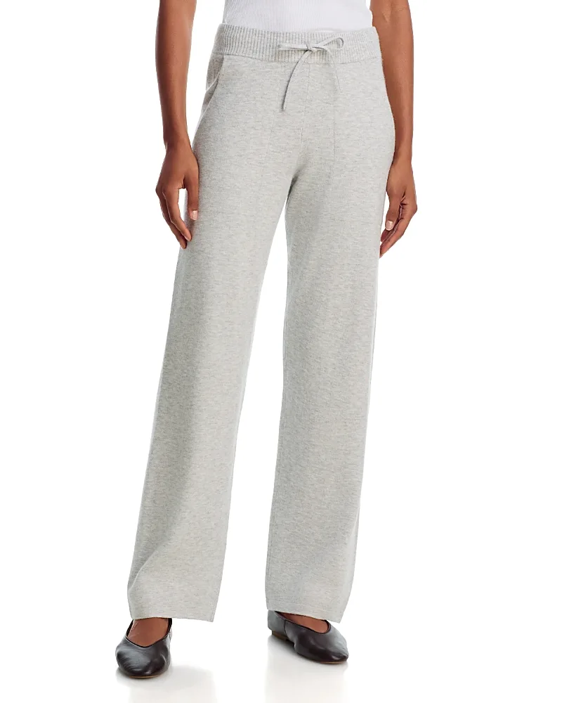 Sweater Terry Straight Pants by TKEES