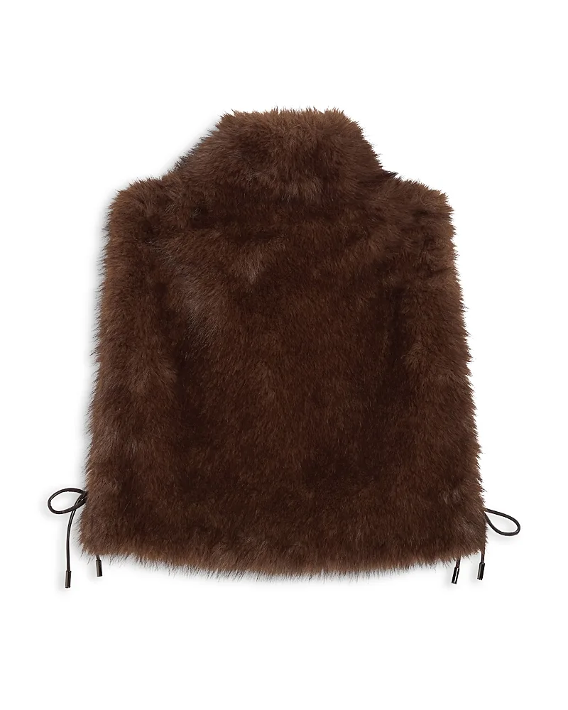 Faux Fur Pullover Vest by Jocelyn