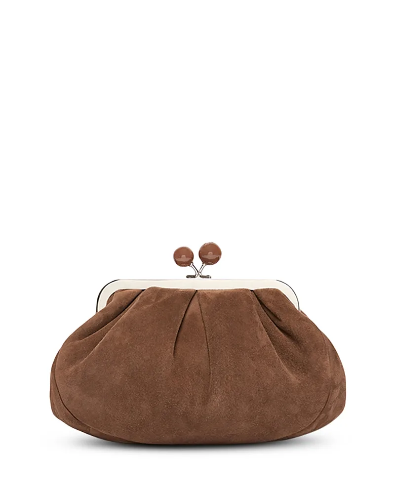 Pasticcino Suede Convertible Clutch by Max Mara
