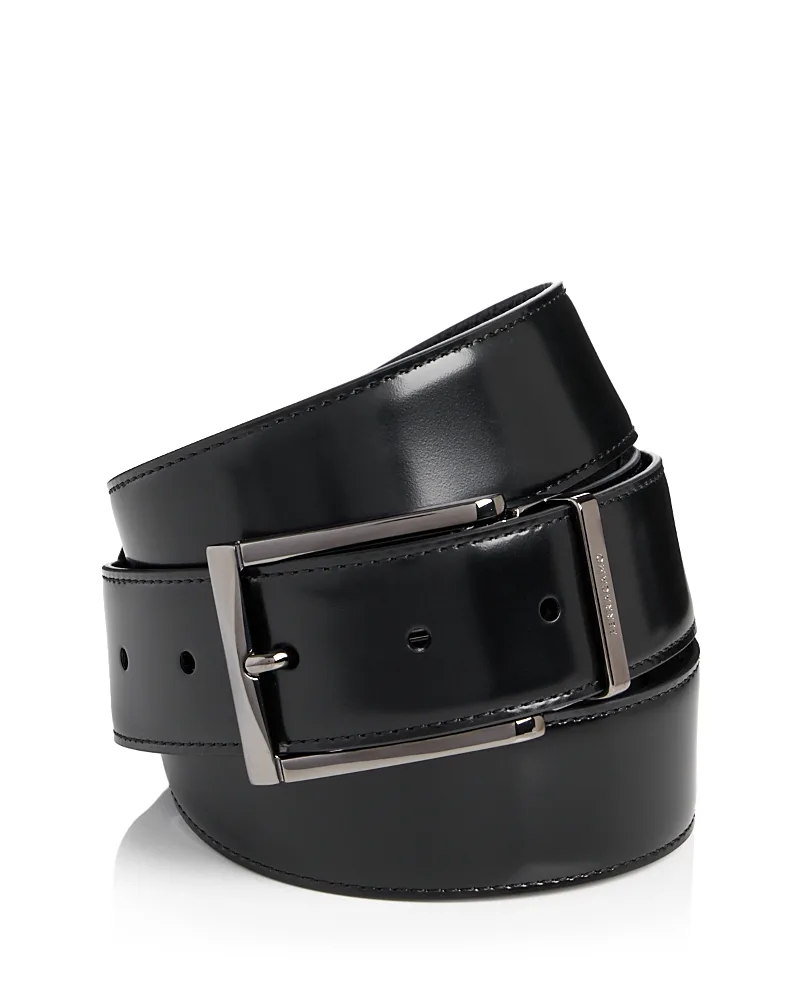 Reversible Leather Belt by Ferragamo