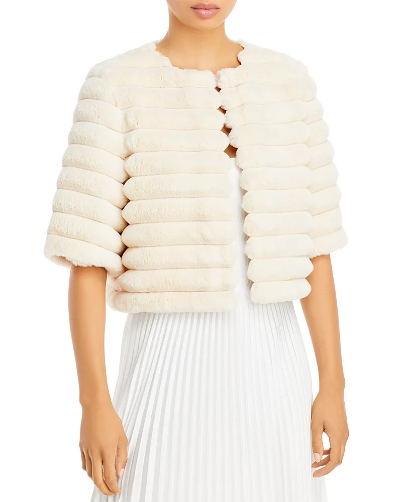 Faux Fur Shrug by Bcbgmaxazria