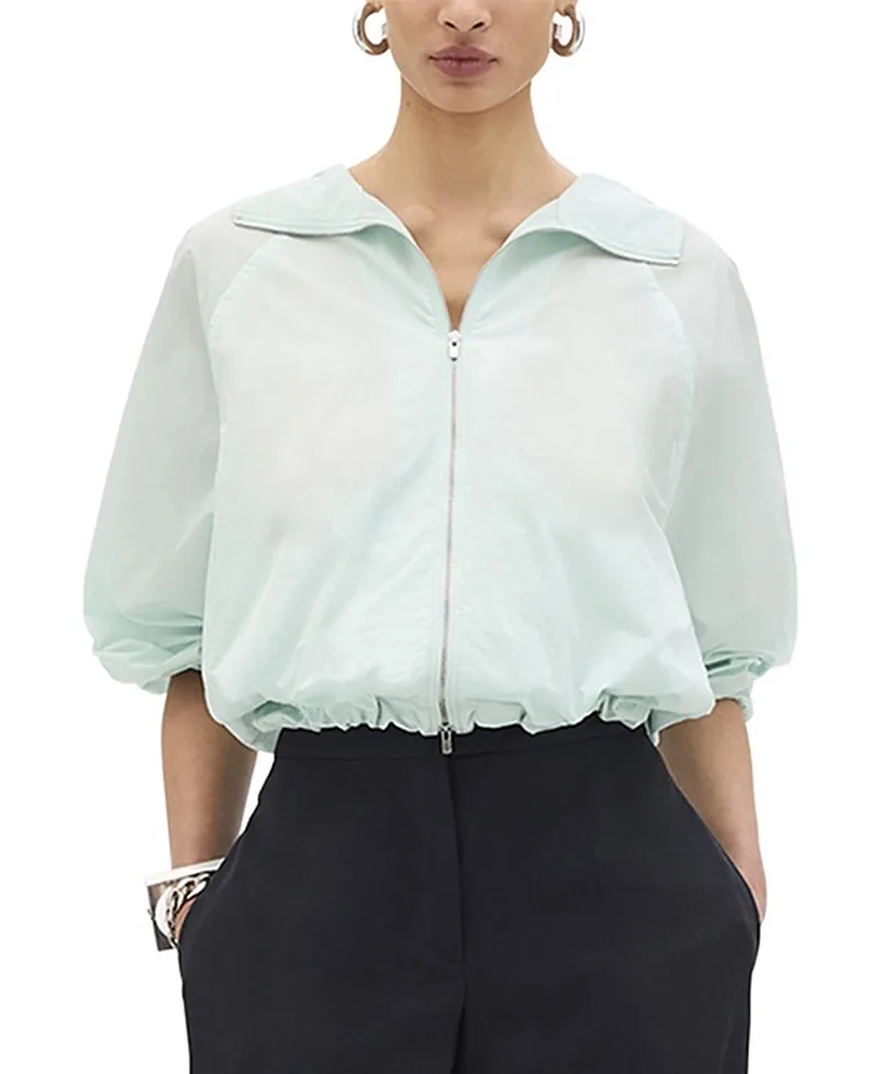 Recycled Nylon Short Blouson by Another Tomorrow