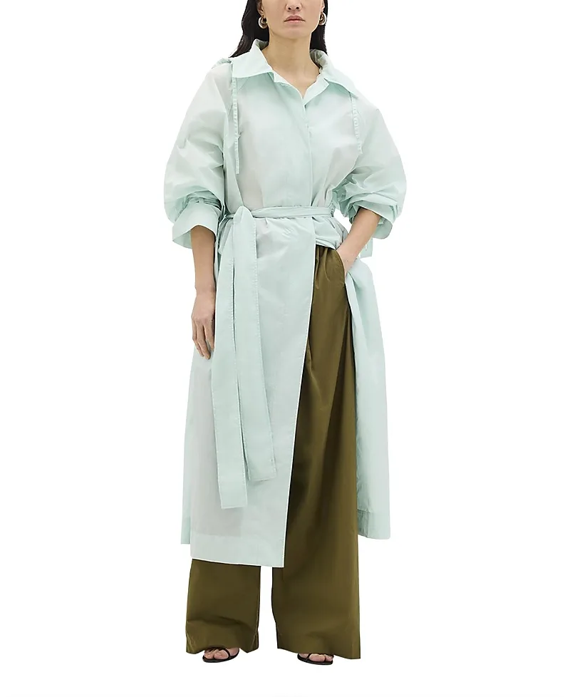 Recycled Nylon Trench by Another Tomorrow