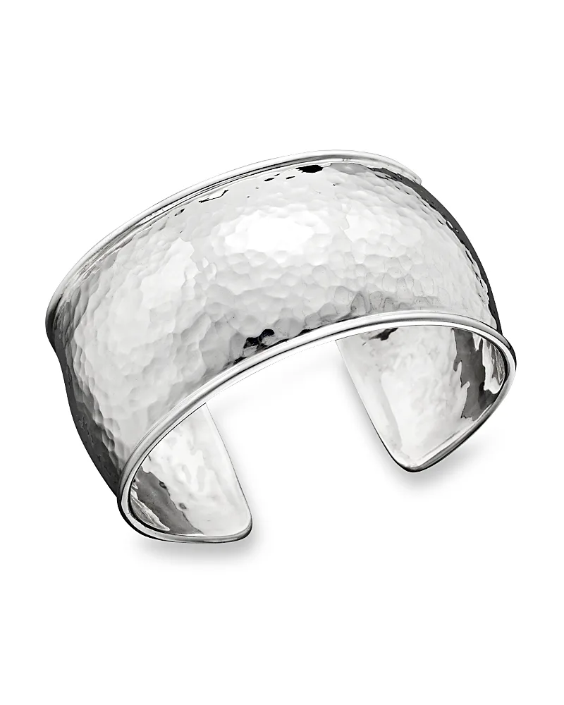 Sterling Silver Hammered Flat Cuff by Ippolita
