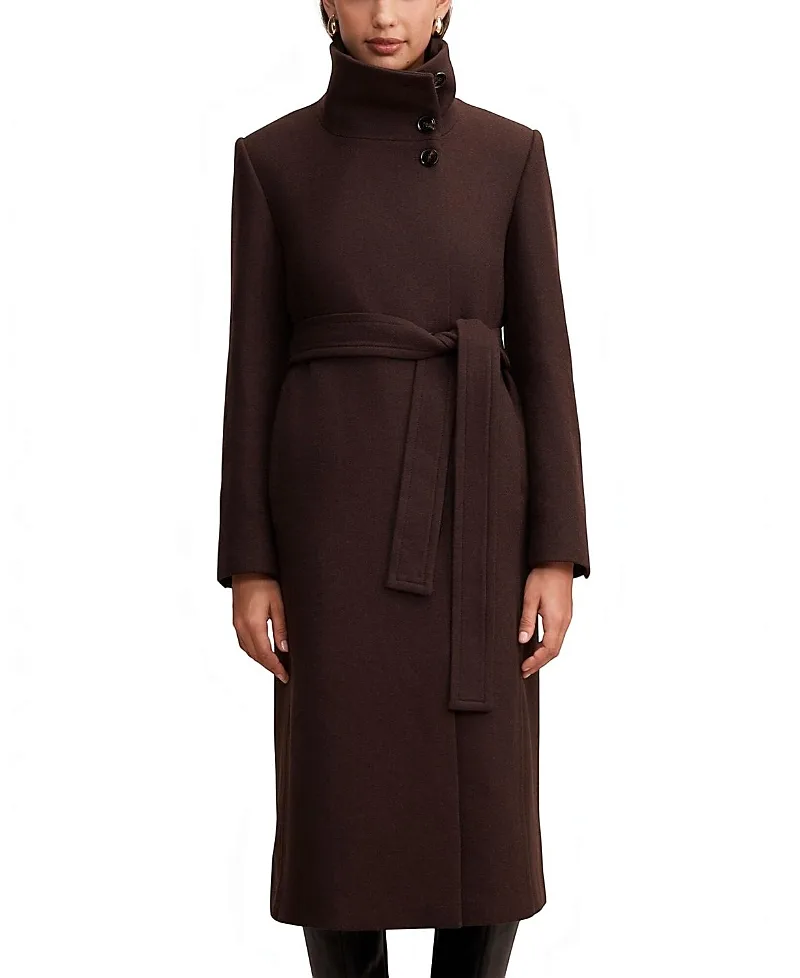 Rue Funnel Neck Coat