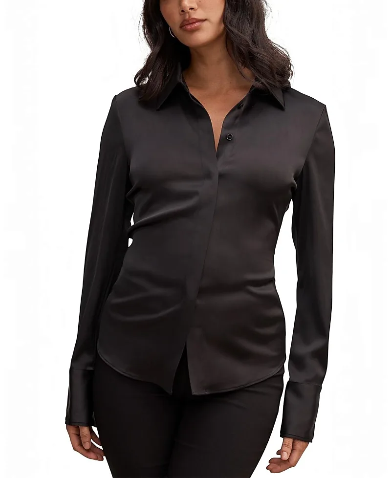 Gigi Fitted Cuffed Shirt