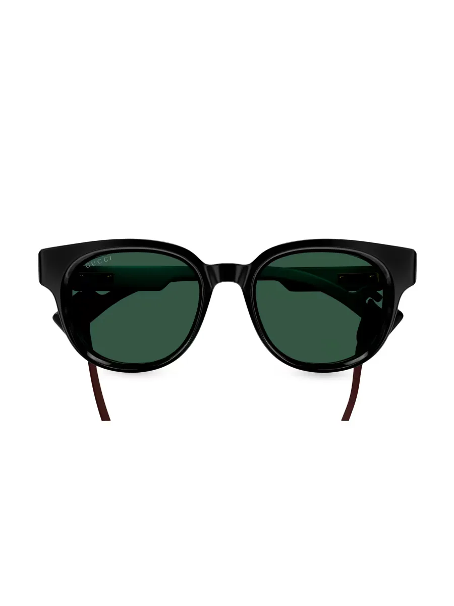 GG Mountain 53MM Round Sunglasses by Gucci