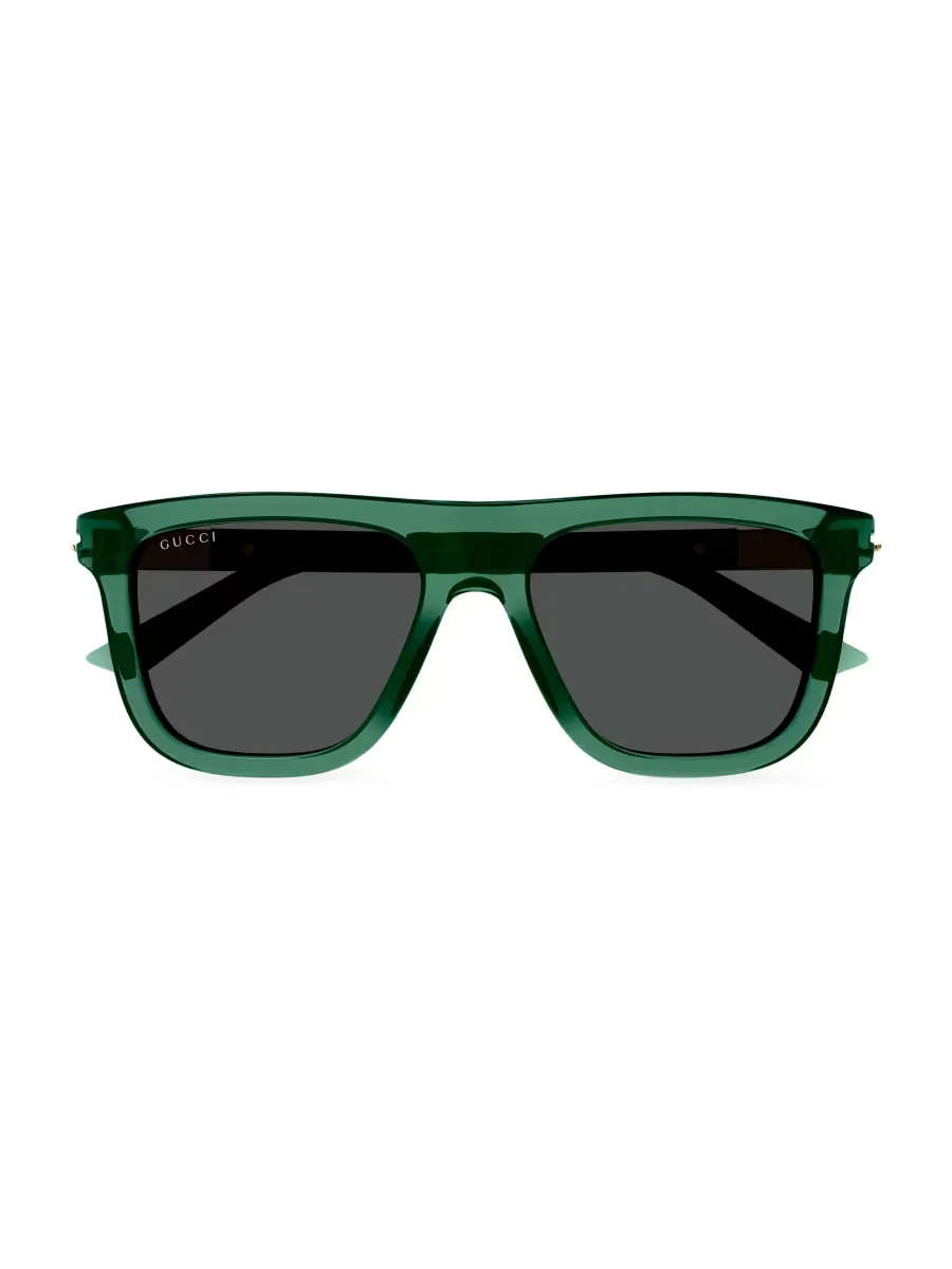 Web Ingot GG1502S 54MM Square Sunglasses by Gucci