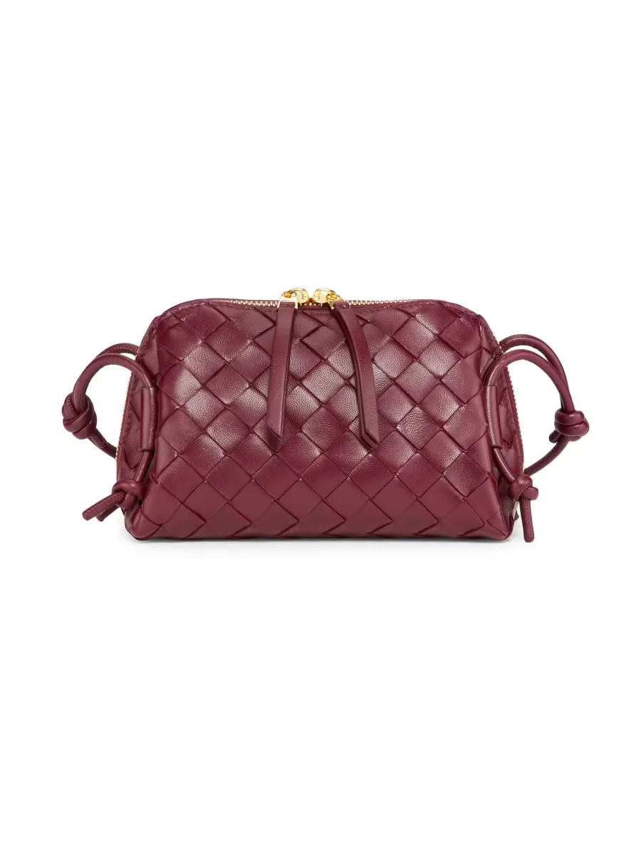 Intrecciato Nappa Leather Pouch by Bottega Veneta