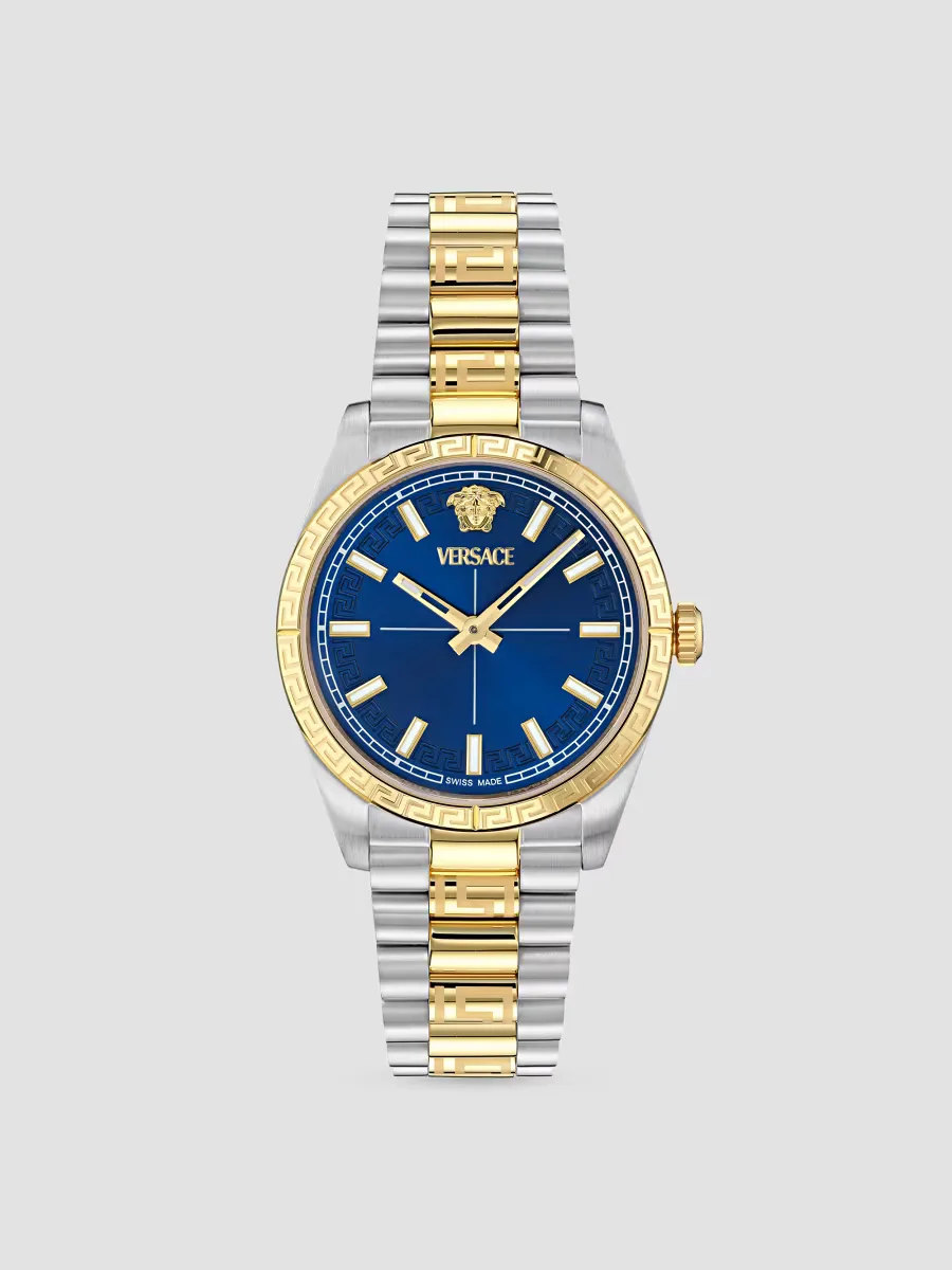 Millenyium Two-Tone IP Stainless Steel Bracelet Watch/32MM by Versace