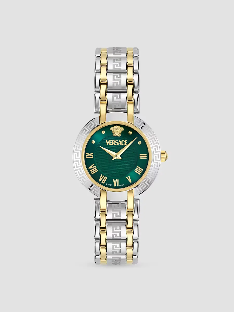 Antlia Two-Tone IP Stainless Steel Bracelet Watch/34MM by Versace