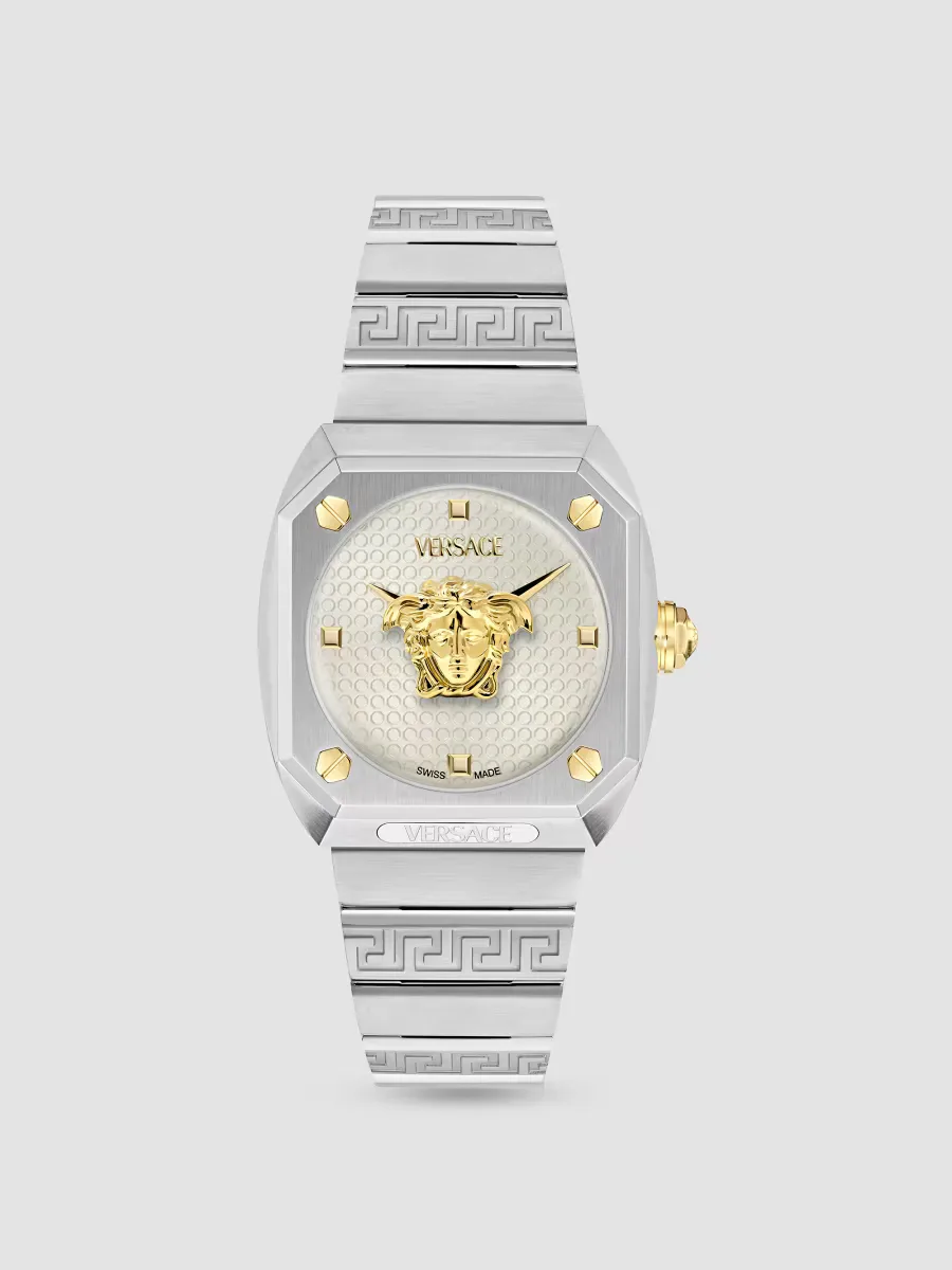 Medusa Antares Stainless Steel Bracelet Watch/35MM by Versace