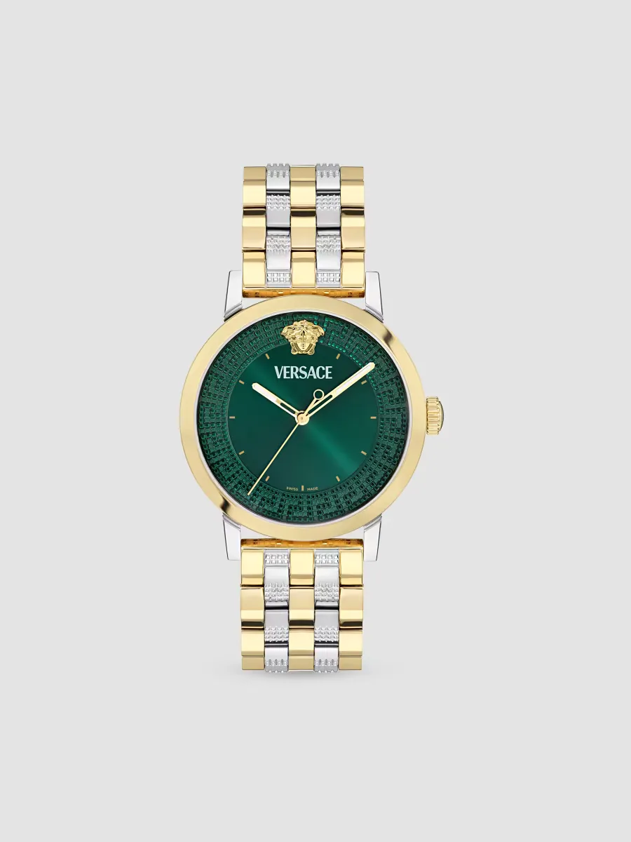 Albireo Two-Tone IP Stainless Steel Bracelet Watch/40MM by Versace