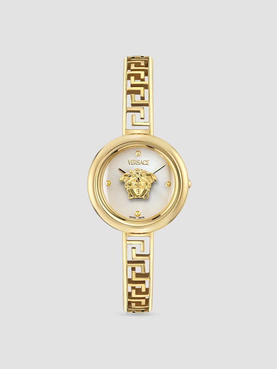 Medusa Eclipse Goldtone Stainless Steel Bracelet Watch/28MM by Versace