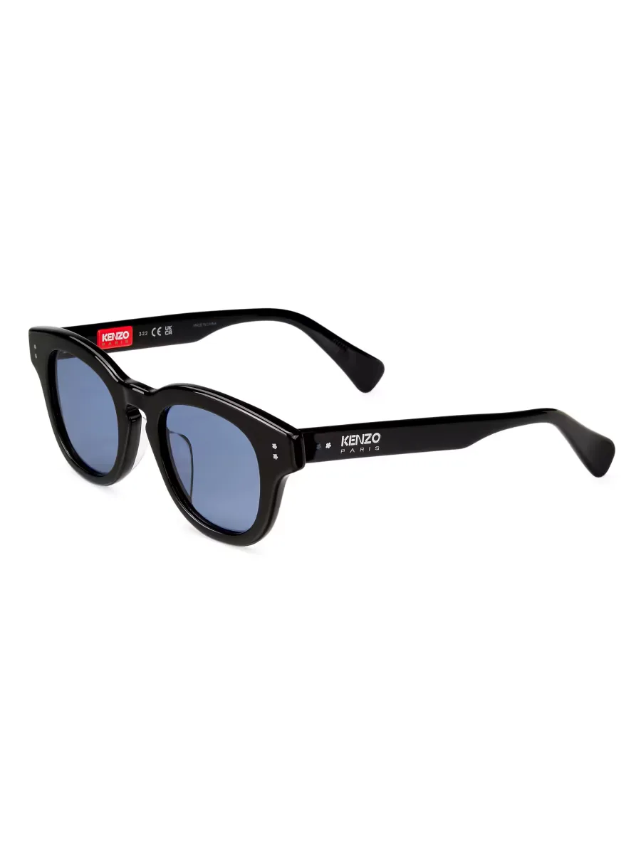 Round Acetate Sunglasses by Kenzo