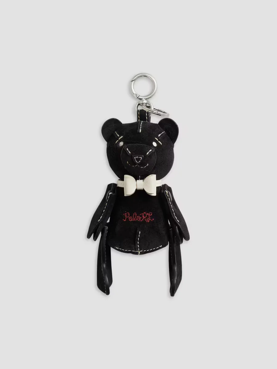 Logo-Embroidered Suede Bag Charm by Polo Ralph Lauren