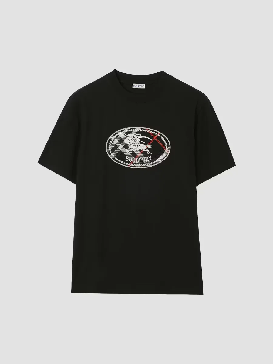 Ryan Knight Stamp Crewneck T-Shirt by Burberry
