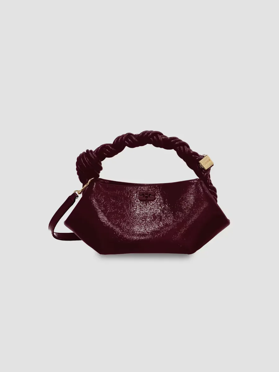 Bou Mini Logo Top Handle Bag by GANNI