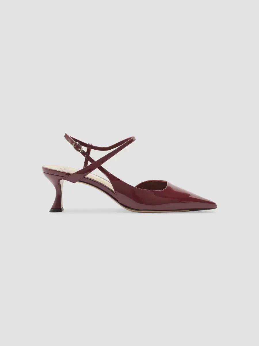 Tita 60MM Patent Leather Slingback Pumps by Alexandre Birman