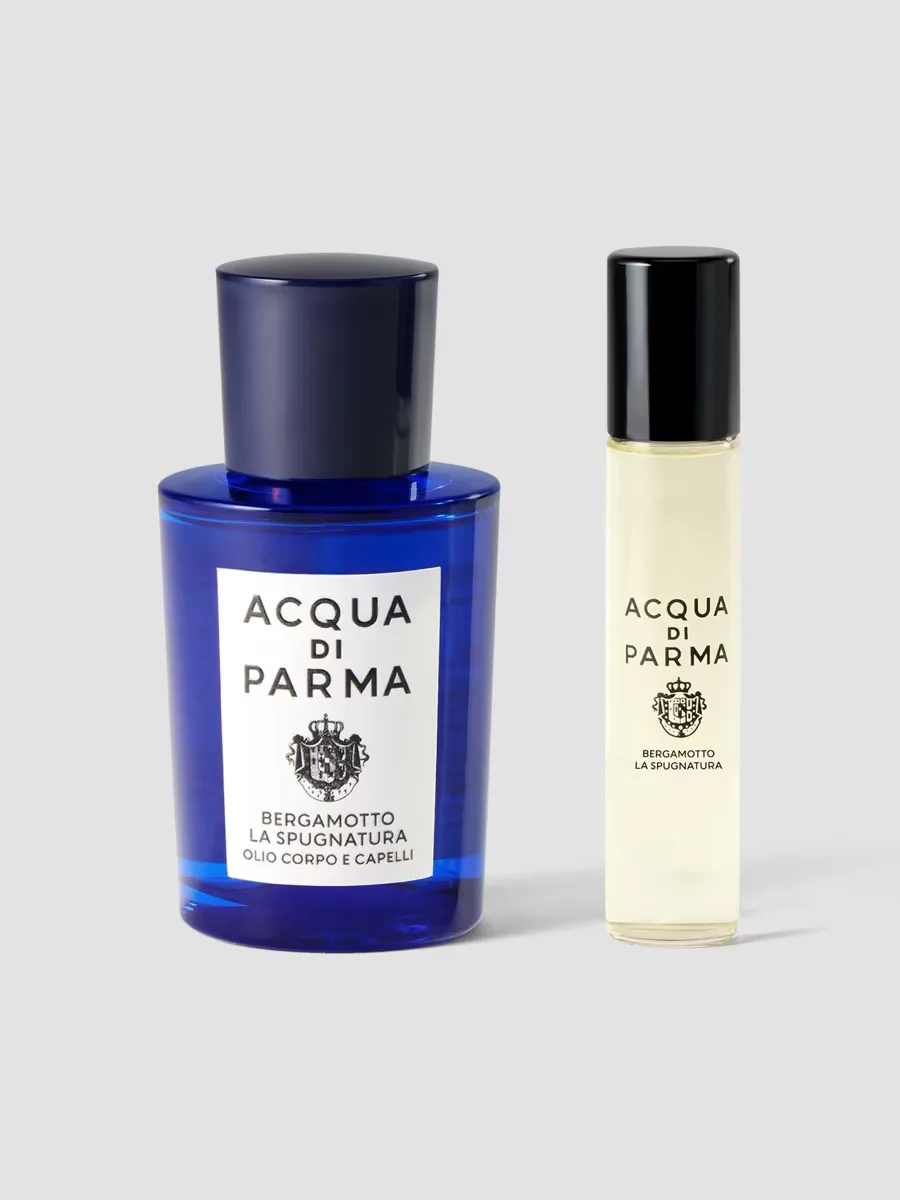2-Piece Bergamotto Di Calabria La Spugnatura Fragrance & Hair Oil Set by Acqua di Parma