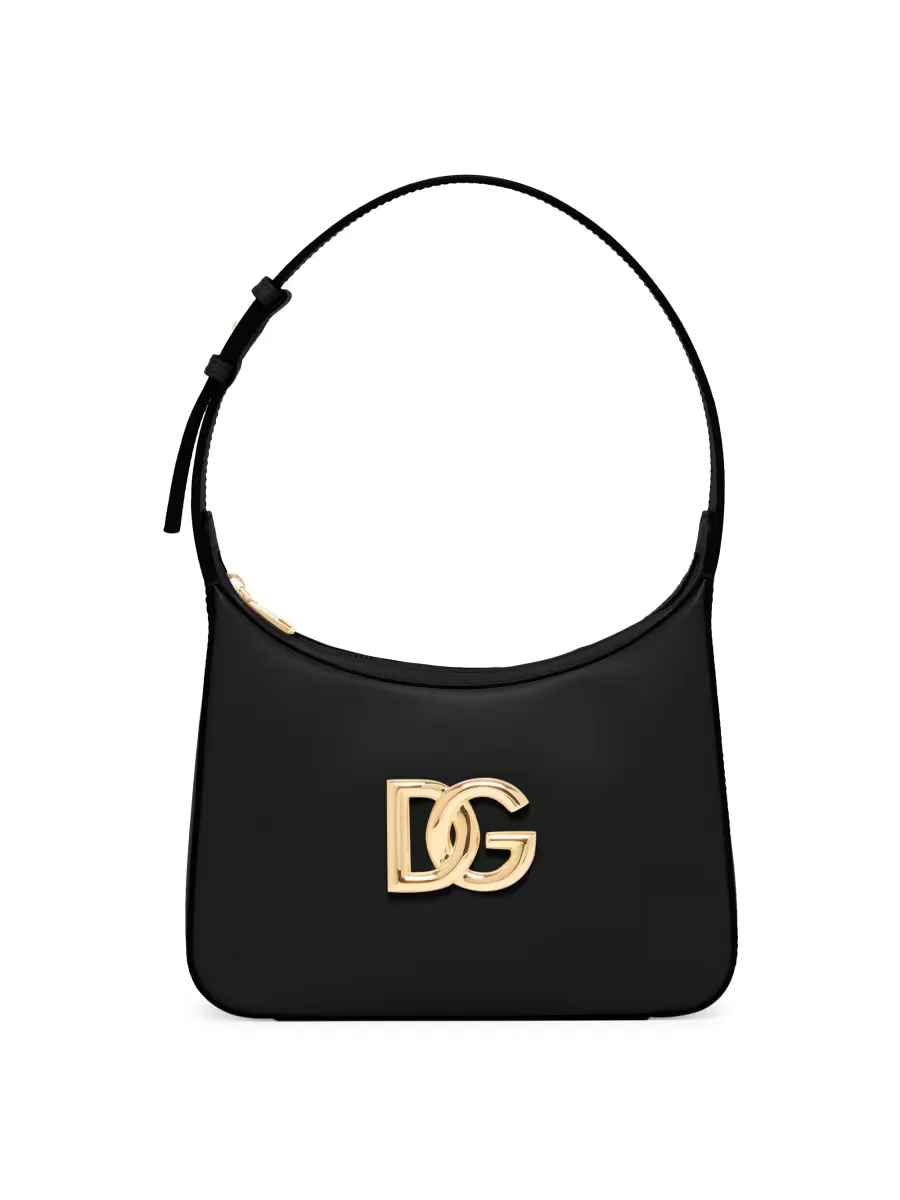 3.5 DG Leather Shoulder Bag by Dolce & Gabbana