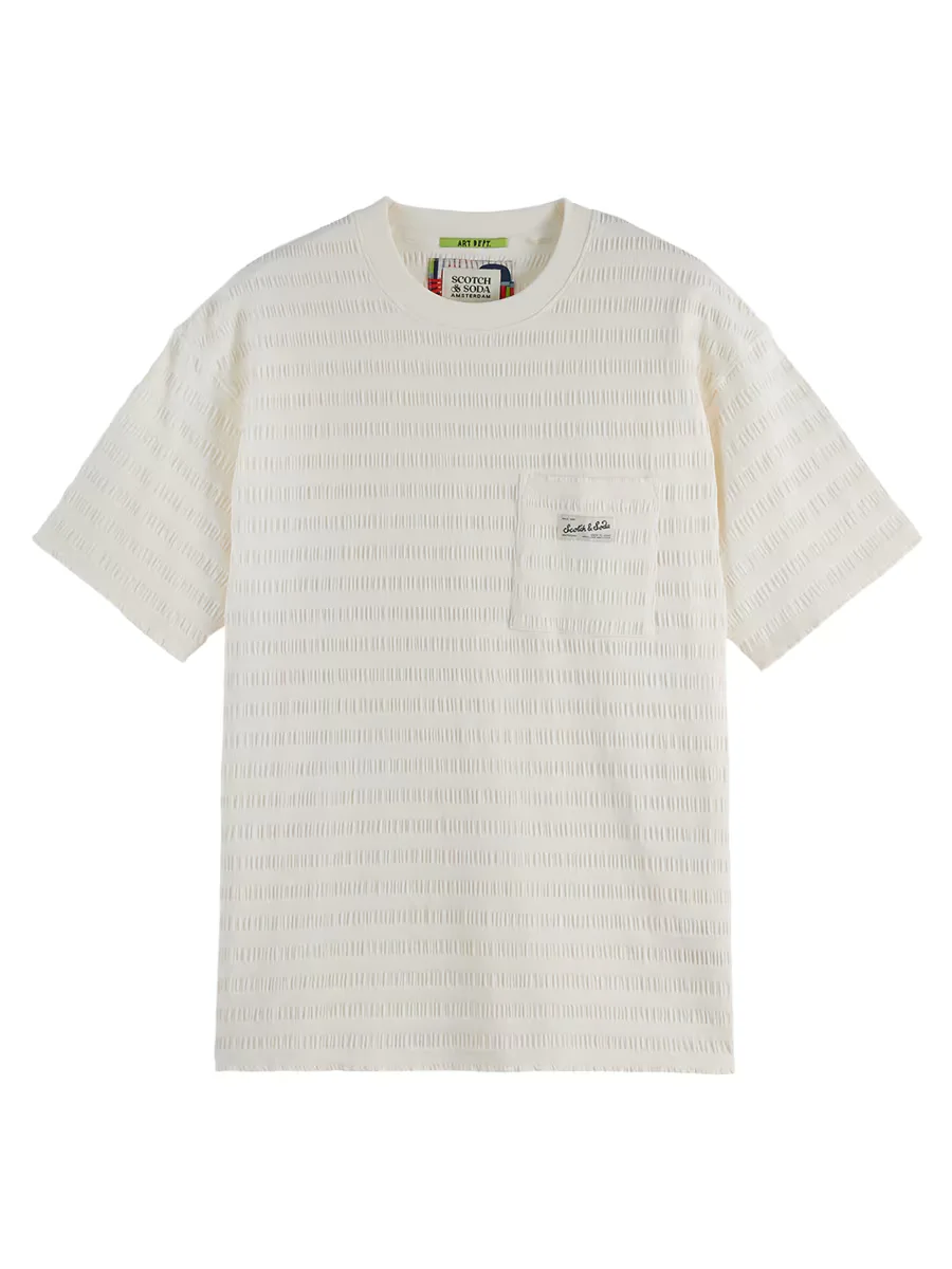 Striped Stretch-Cotton T-Shirt by Scotch & Soda