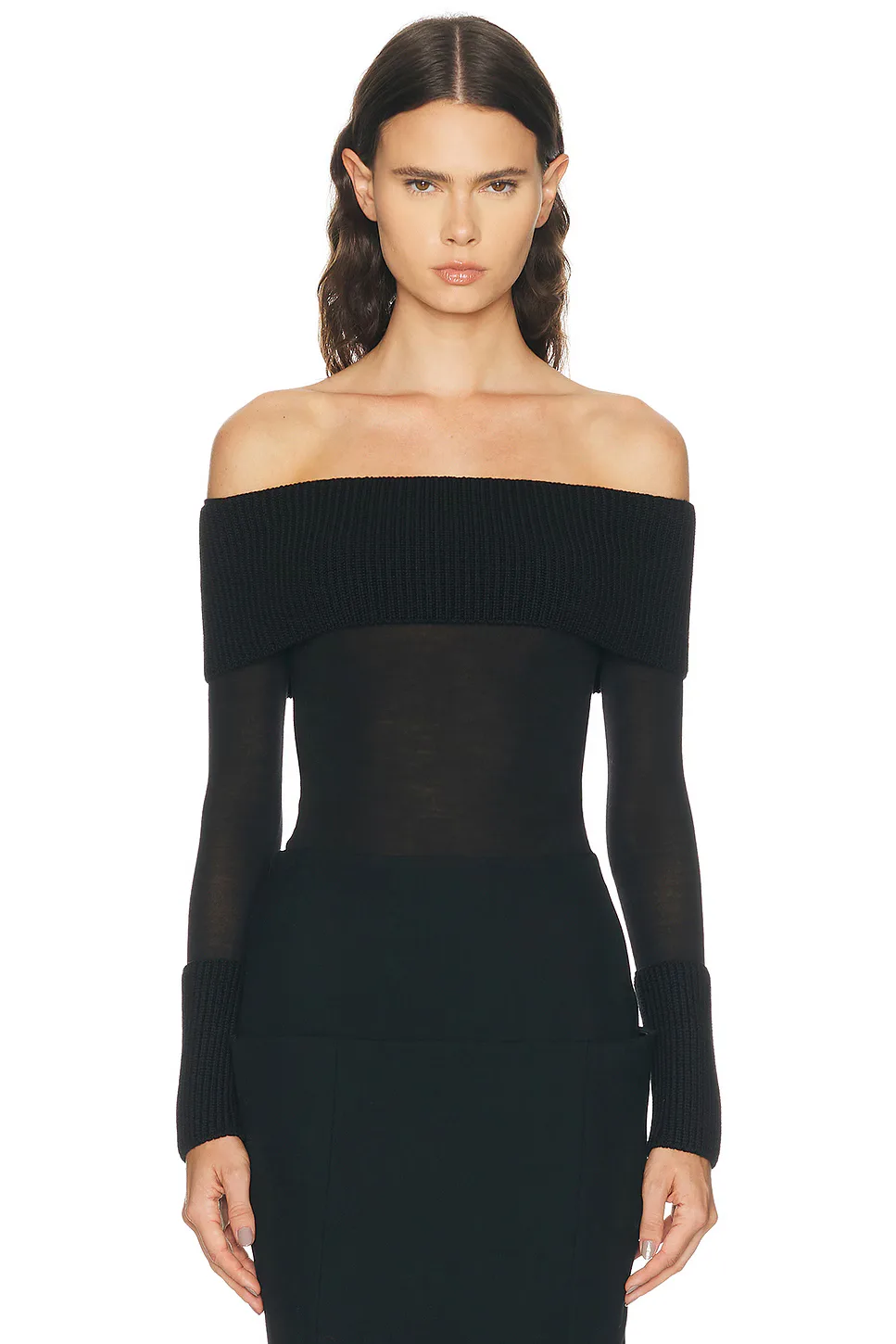 Off the Shoulder Bodysuit by Alaa
