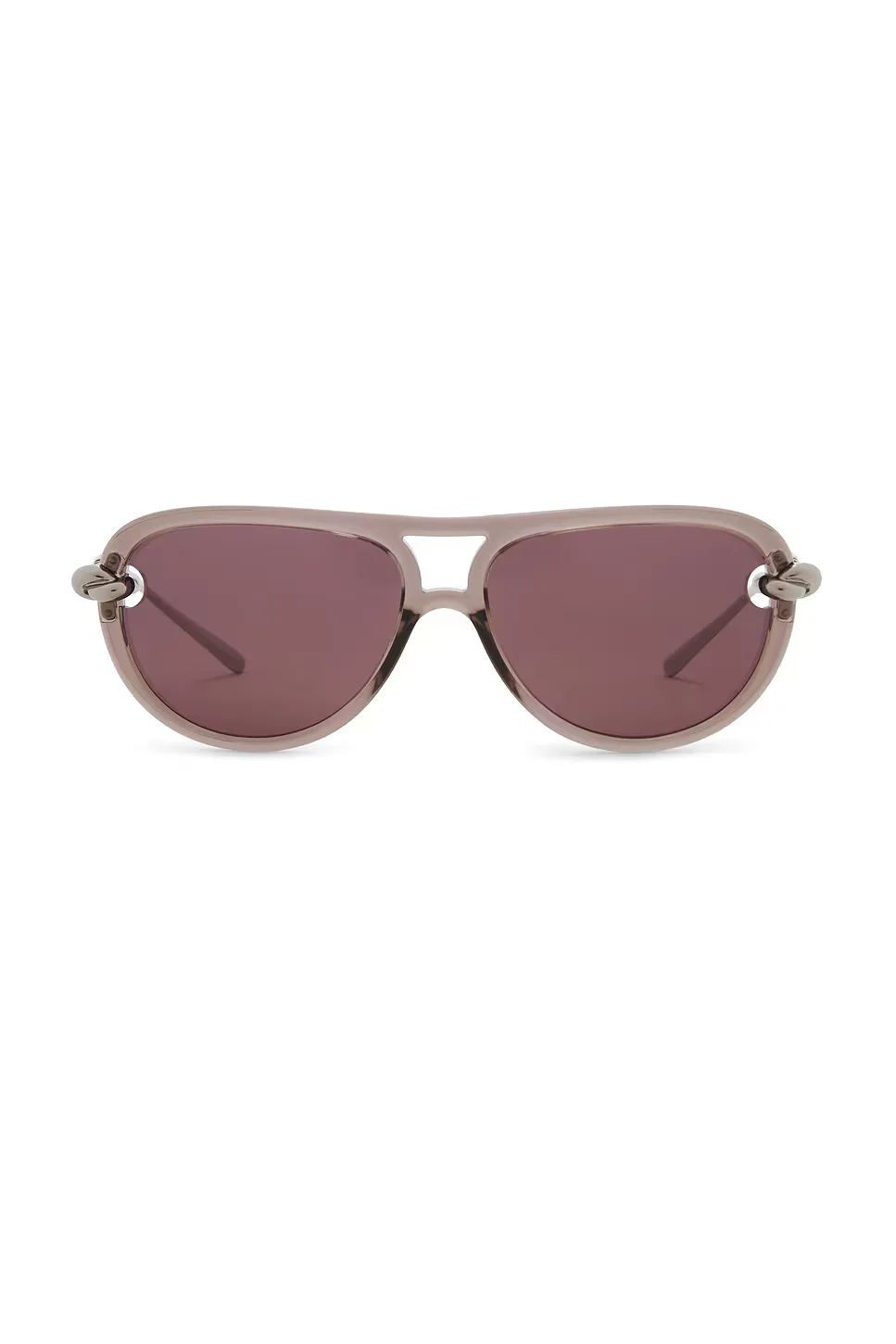 Knot Pilot Sunglasses by Bottega Veneta
