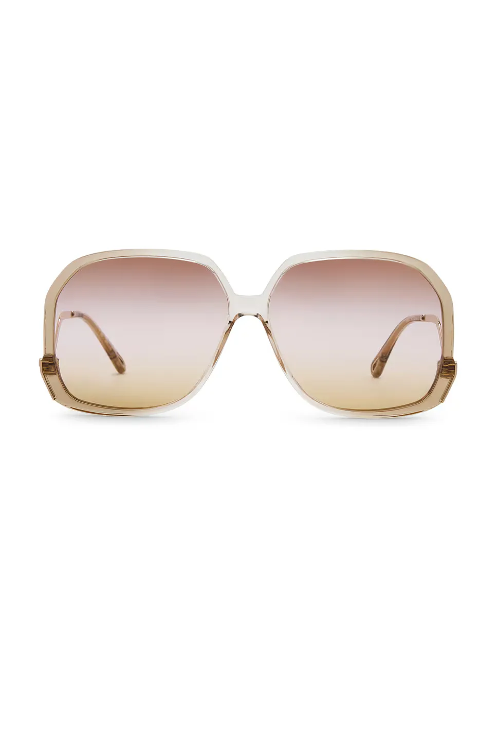 Wavy Geometric Sunglasses by Chloé