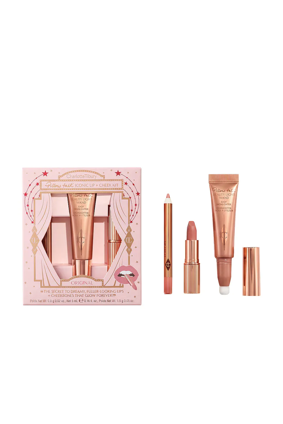 Pillow Talk Iconic Lip + Cheek Kit by Charlotte Tilbury