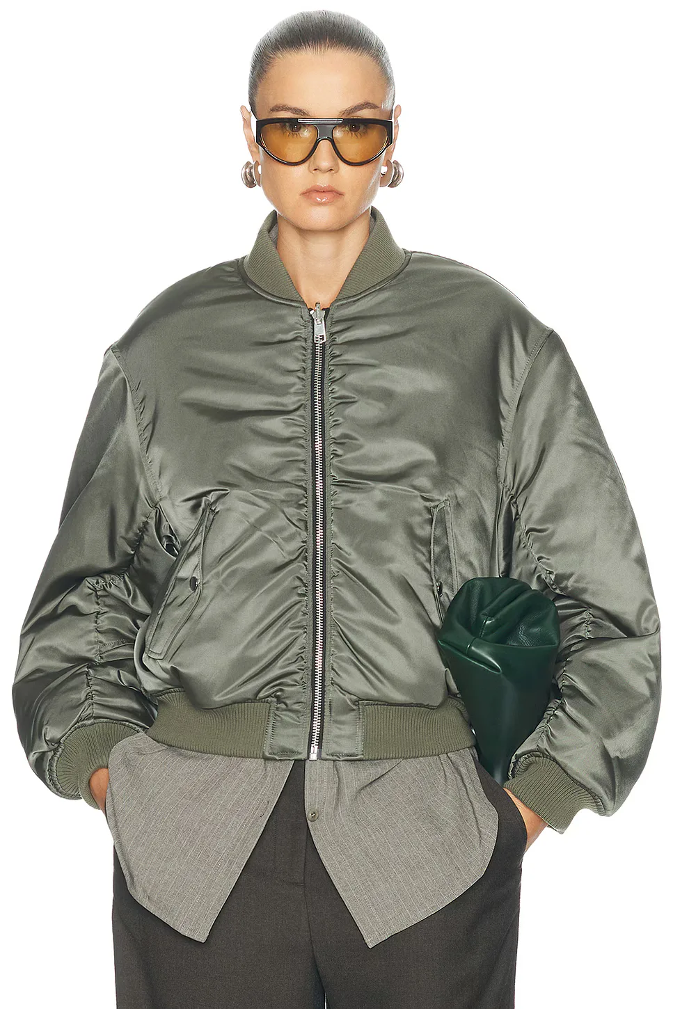 Frankie Reversible Bomber by AGOLDE
