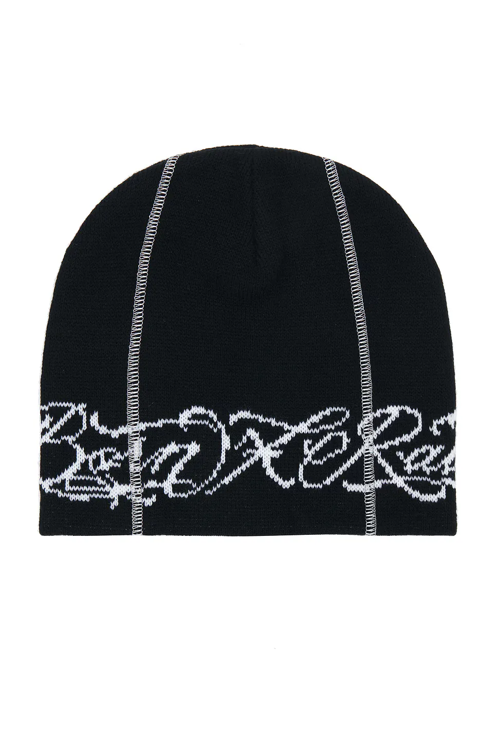 Born x Raised Fine Line Skully Beanie by Born