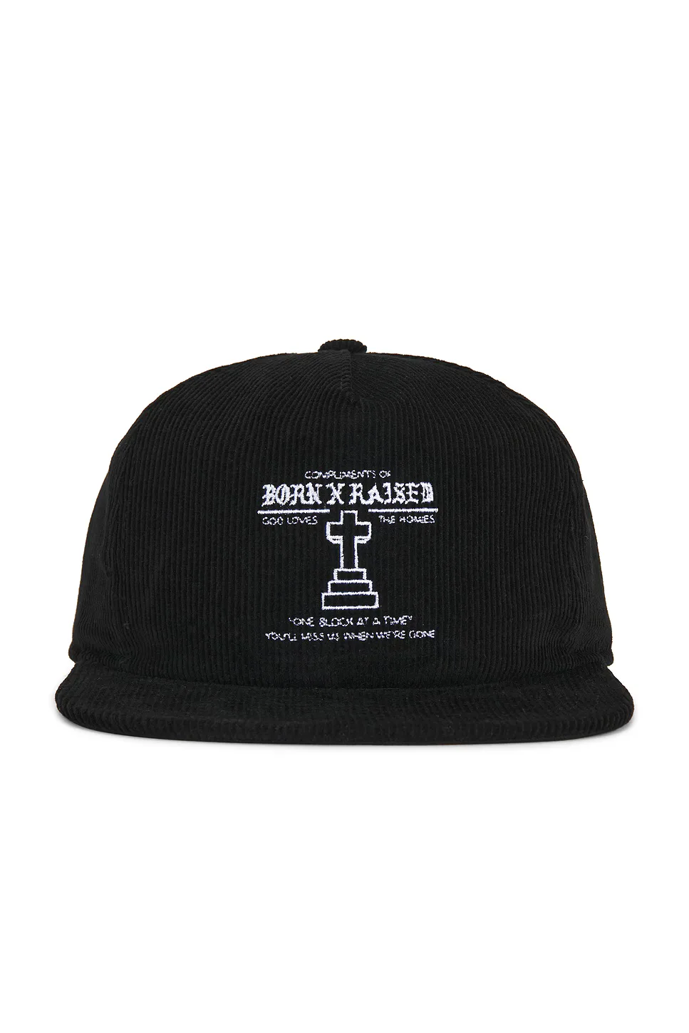 Born x Raised Compliments of Bxr Corduroy 5-Panel by Born
