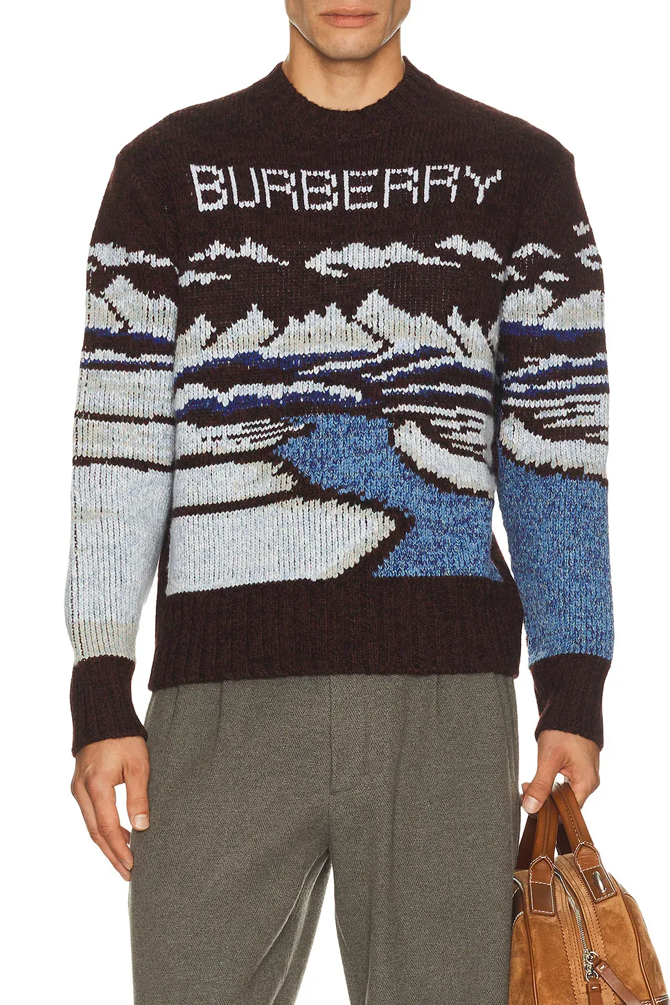 Ackley Fai Sweater by Burberry